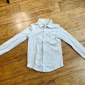 Jacadi White Button Down Kids Shirt